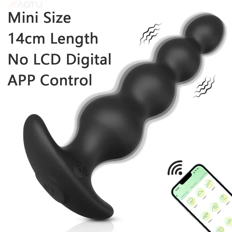 Vibrating Anal Beads Anal Balls for Men Butt Plug Prostate Massager for Gay G-Spot Vagina Vibrator for Women Adult Goods Sex Toy — image 11
