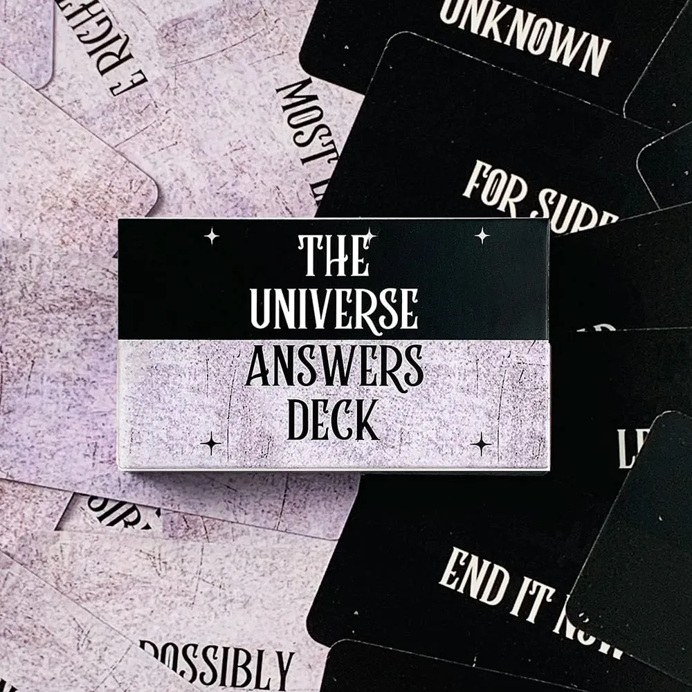 Hot-selling The Universe Answers Oracle Cards Fate Divination Leisure Entertainment Family Gatherings Cards Game — image 2