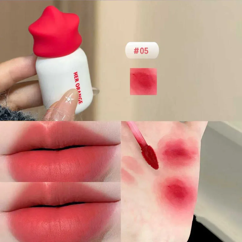 헤로레인지 소프트 매트 립머드 논드라이 롱 웨어 데일리 출퇴근 부담없는 메이크업 — image 9