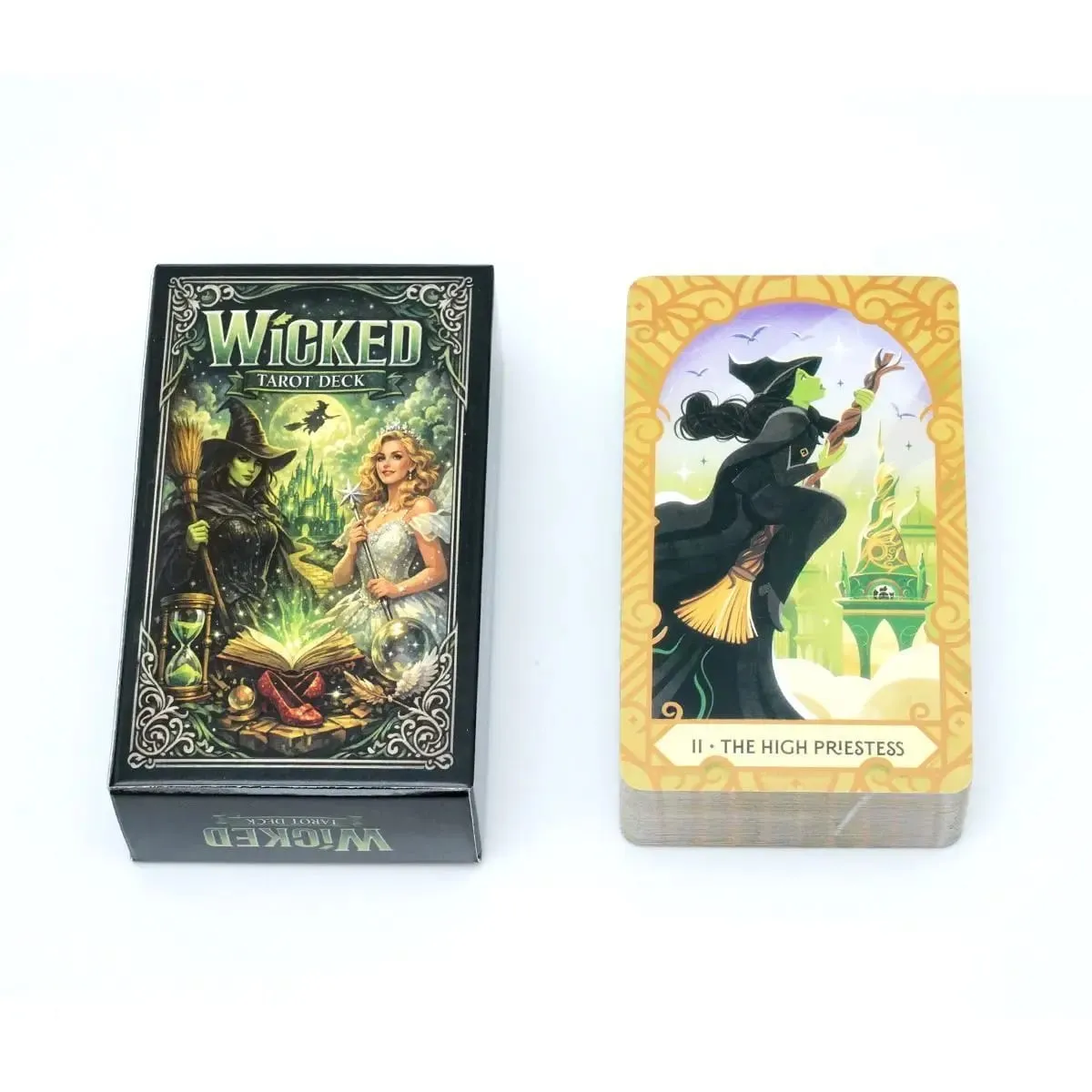 Wicked Tarot Deck - Full 78-Card Traditional Tarot Set Fantasy-Themed Divination Cards for Beginners and Collectors — image 6