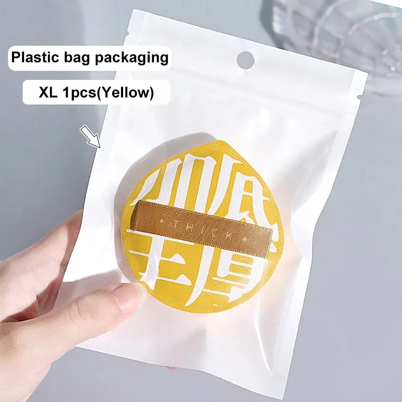 2026 Super Thick Soft Makeup Puffs Large Cotton Velvet Powder Puff Liquid Foundation Sponge Cosmetics Tools Wet Dry Use Puff — image 13