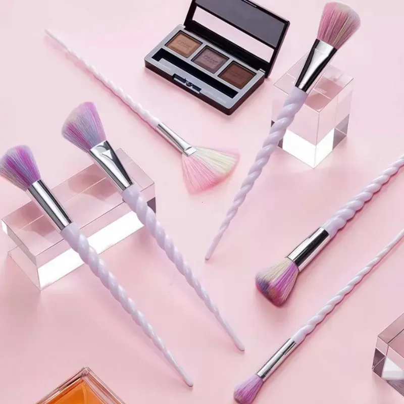 Colorful 10-Piece Makeup Brush Set Crystal Handle Concealer Brushes Beauty Health Cosmetic Tools Make Up Tools — image 6
