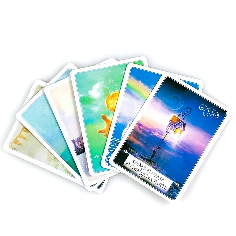 Oráculo De La Sabiduría Oracle Cards Spanish Version Wisdom Divination Deck Fortune‑Telling Cards Game for Collectors Gifts — image 5