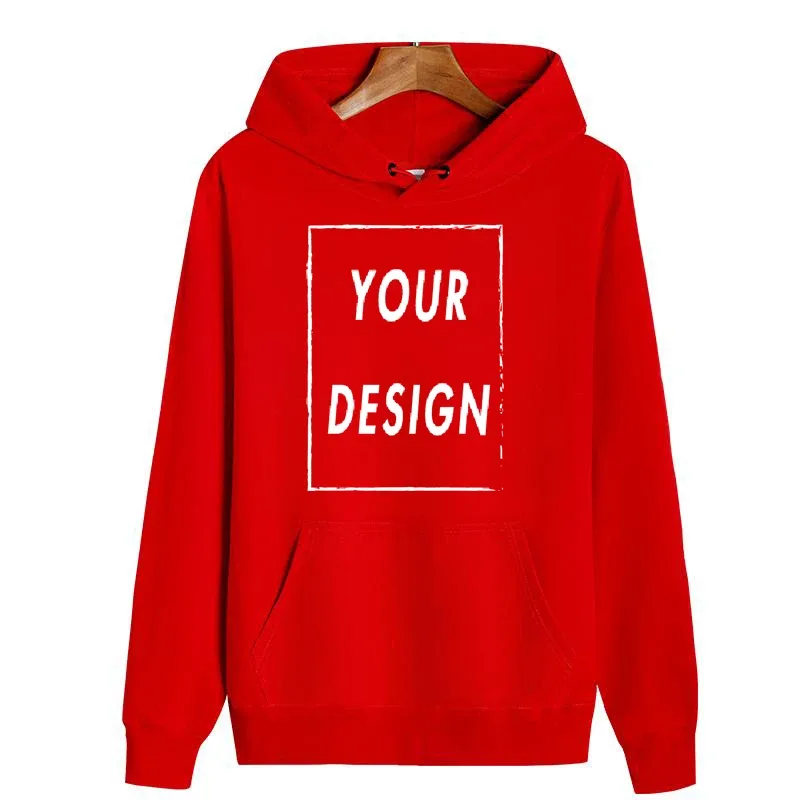 300g moletom com capuz de algodão puro design personalizado logotipo personalizado manga comprida novo moletom esportivo casual grande universal masculino e feminino — image 4