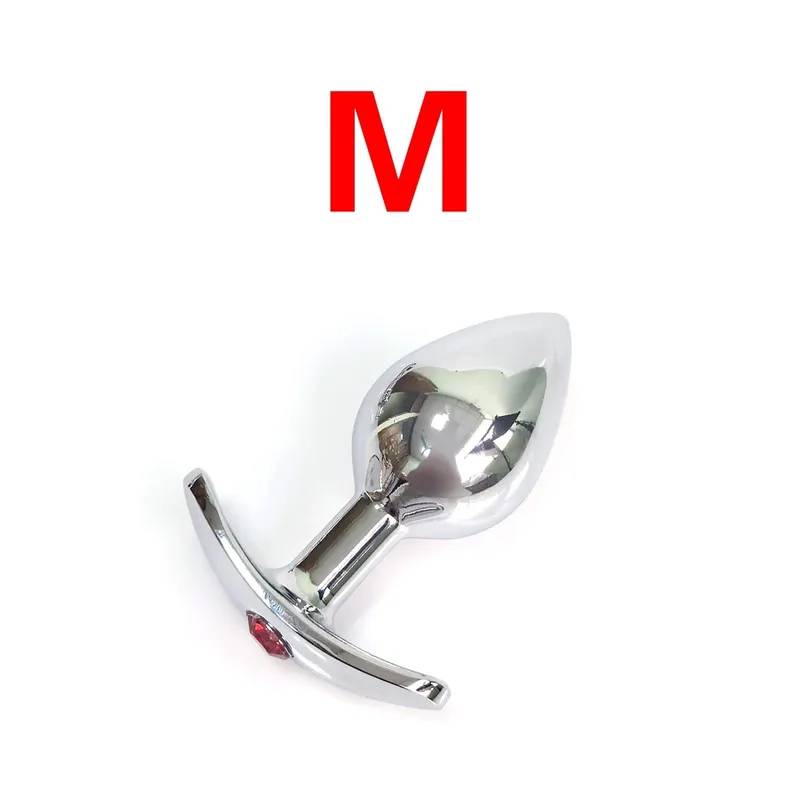 4 Size Metal Anal Plug Anchor Base Fit the Hip Design Tail Female/Male Dildos Couples Adults Game Adult Toys Sex Toys — image 9