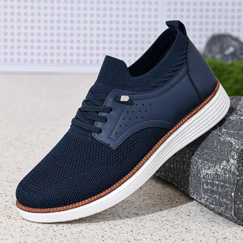 Spring and Autumn New Men's Breathable Casual Shoes Mesh Sports Shoes Soft Soles Comfortable Lightweight Smooth Men's Shoes — image 1