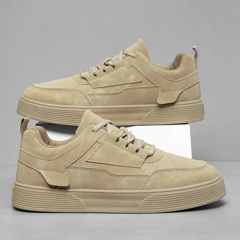 Low-Top Men's Versatile Casual Sports Shoes Comfortable and Trendy Thick-Soled Outdoor Running and Skateboarding Shoes