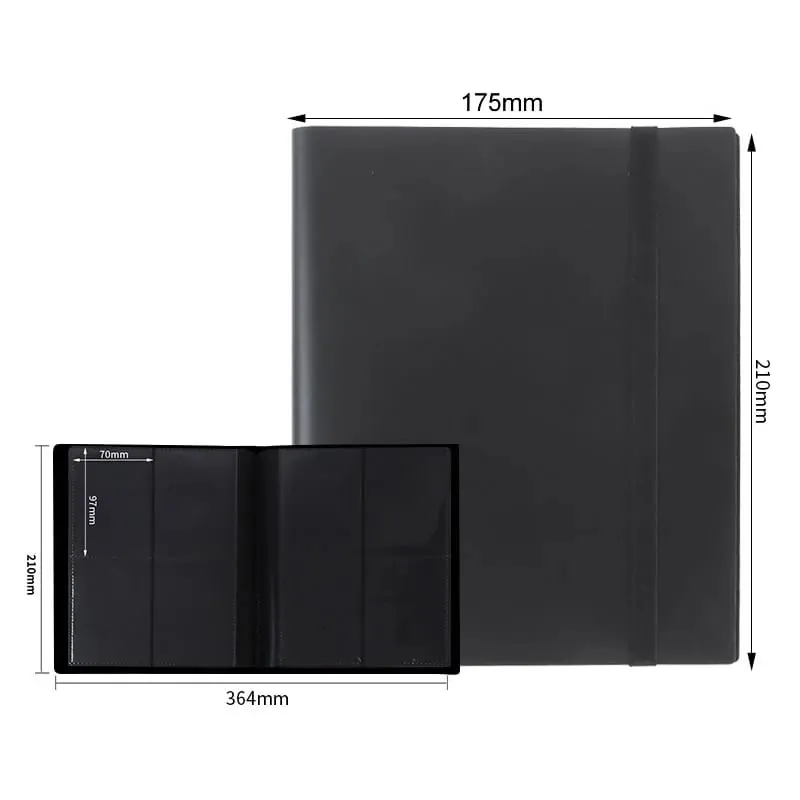 160/360 Cards Albums Capacity Pocket Holder Binders For Pokemon Yugioh Baseball Football Sports Game Card Book Sleeve Binder