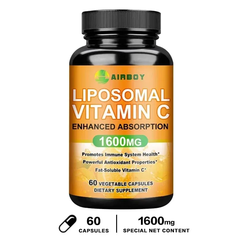 Liposomal Vitamin C 1600mg - Promotes Collagen Production Immune Support Powerful Antioxidant — image 8