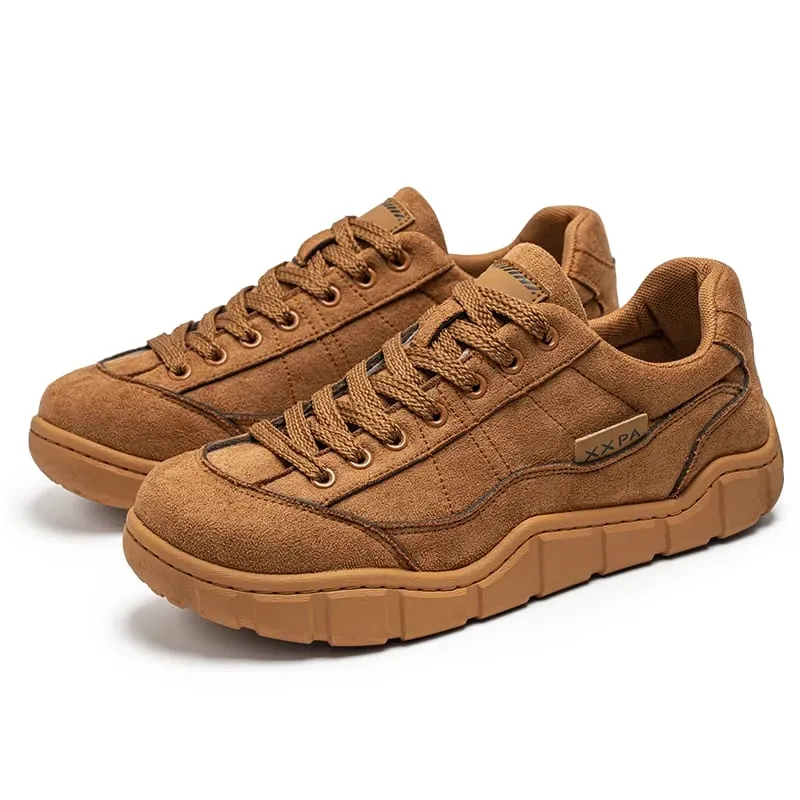 Men's Shoes Autumn New Retro Casual Sports Sneakers Non-Slip Soft Sole Wide-Toe Trendy Shoes — image 8
