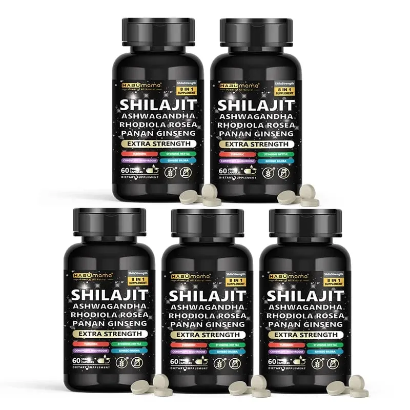 Natural Powerful Male Supplement with Shilajit Ashwagandha & Ginseng Extract — image 9