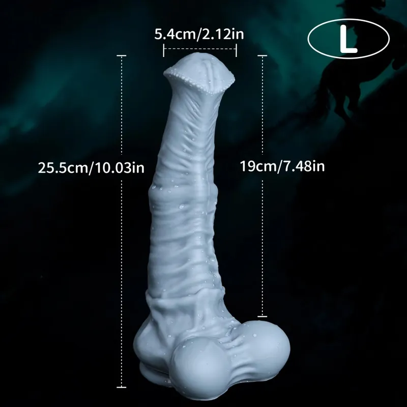 Big Horse Dildo Realistic Penis Huge Anal Plug Sex G-Spot Stimulation Massage Stimulate Female Masturbator Sex Toys for Women 18