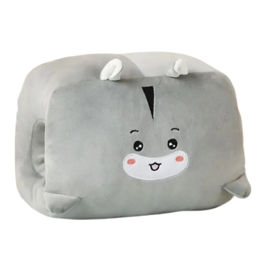 Creative Plush Toy Hand Warmer Plush Pillow Keep Warm Super Soft Office Nap Pillow Cartoon Animal Pillow Stuffed Toy Winter — image 12