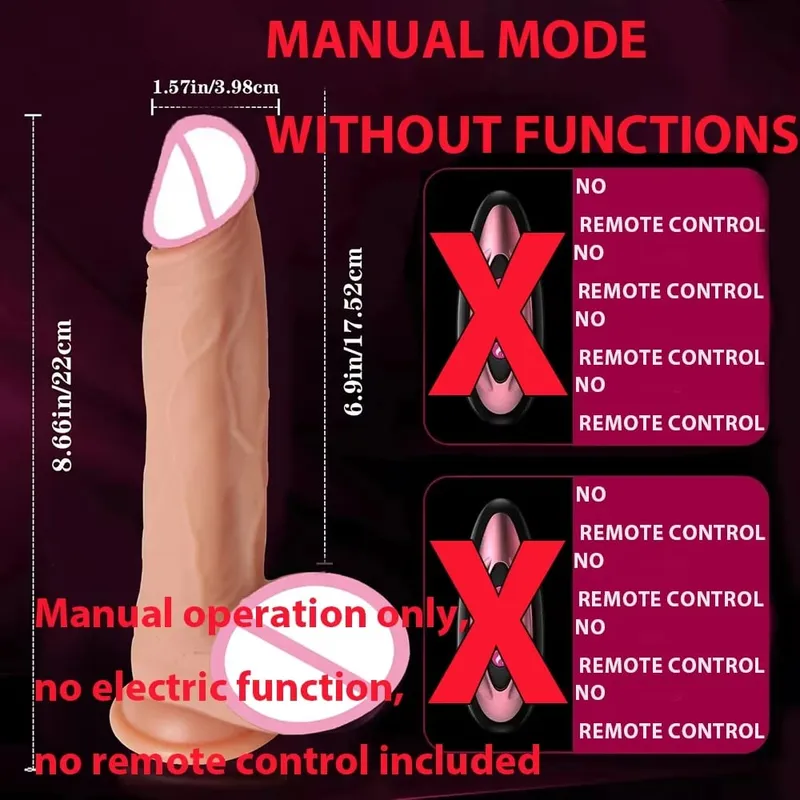 Vibrador - Vibrador -9 Polegadas Massageador Vibratório de Silicone Telescópico para Casais 10 Modos Brinquedo de Massagem Erótica Seguro Discreto Parceiro Feminino Prazer — image 6