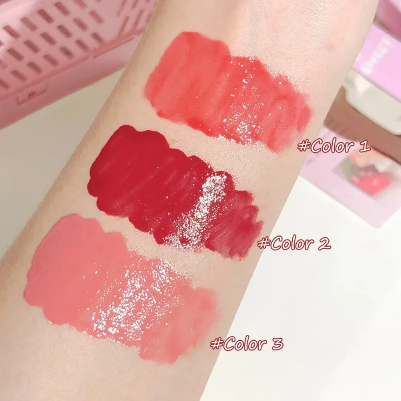 Hydrating Brightening Mist Velvet Lip Oil 3 Colors Buy 2 Get 1 Free Long Lasting Non Sticky Unisex Certified Safe — image 4