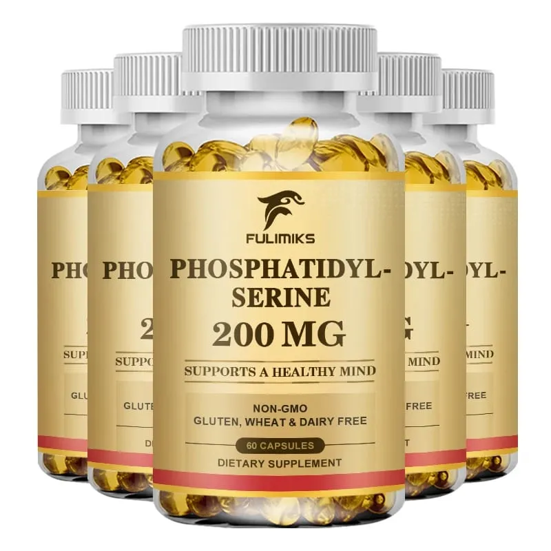Phosphatidylserine Capsules Boosts Brain Vitality Improves Focus Memory Learning Ability & Daily Cognitive Health — image 11
