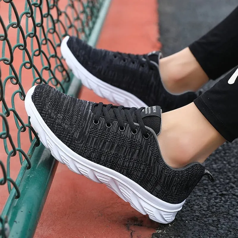 Men Casual Sneakers Fashion Lightweight Trainers Breathable Walking Shoe Outdoor Comfortable Athletic for Men Running Shoes — image 7