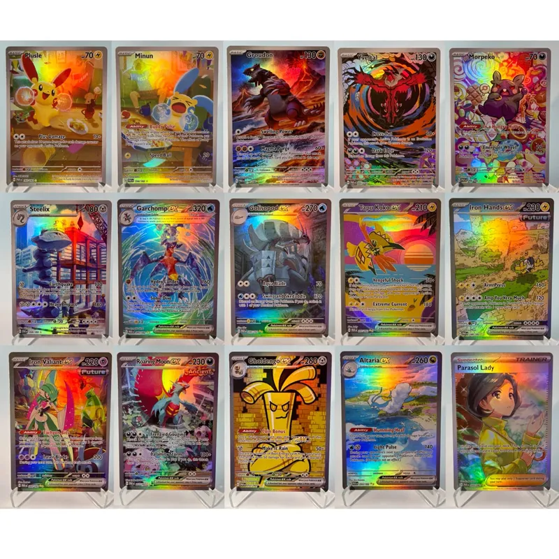 Base Set Surging Sparks PKM Cards PTCG123 BUNDLE GX Rainbow Holographic Ex GX Rare Collection Battle Toys Gifts for Hobbies — image 5