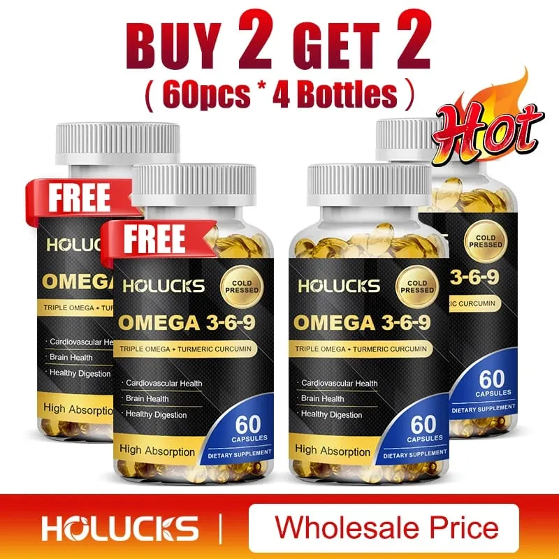 Omega 3-6-9 Fish Oil Capsules for Heart Brain Health & Healthy Digestion Cognitive Function Immune Support — image 11