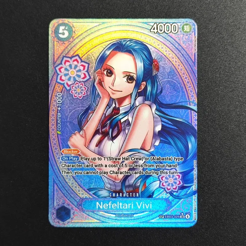 9style PROXY One Piece English Heroines Nami Robin Hancock Reiju Vivi Perona Tashigi EB03-053 Collection Otcg Anime Cards — image 8