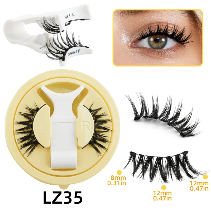 1 Pair New Magnetic Eyelashes Set With Tweezers Makeup Natural Light Eyelash Extension Tools Reusable False Eye Lashes — image 19