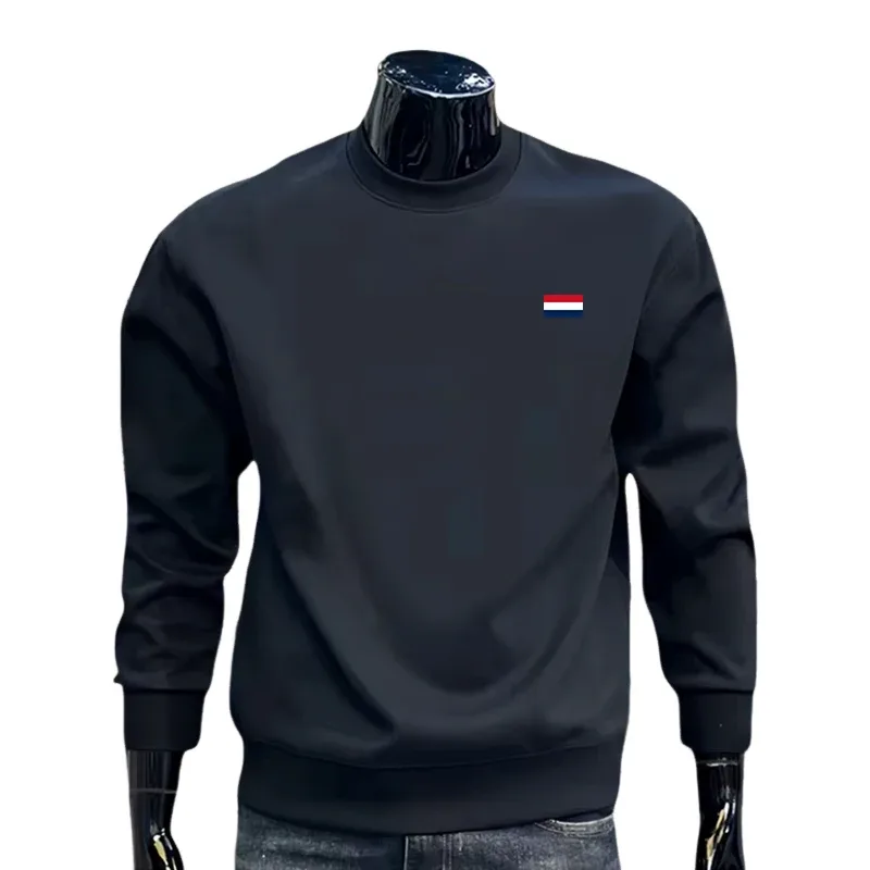 2026 Spring Autumn Outdoors New Fashion Quality Hot Sales Sports Comfortable Casual Men's Sweatshirts Print O-Neck Tops Jogging — image 4