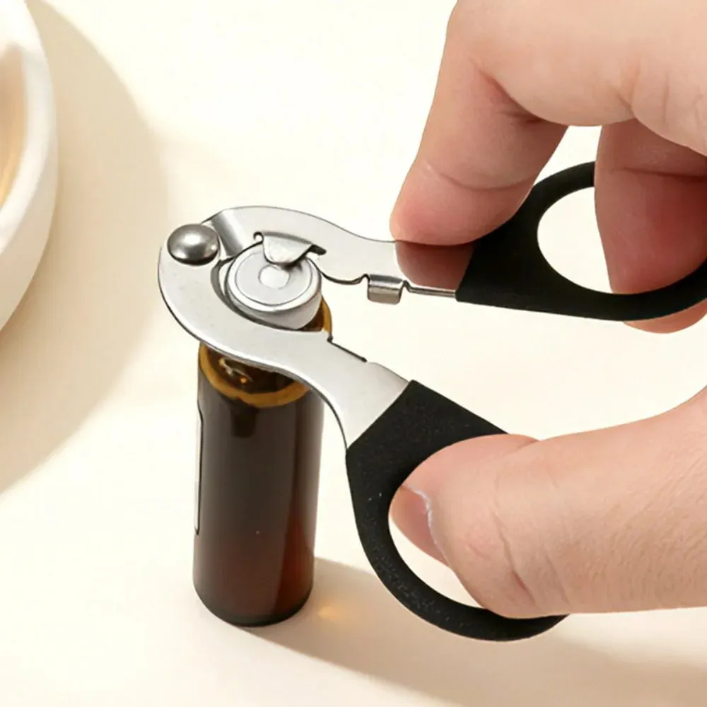 1PCS Explosion-proof Portable Oral Liquid Opener Multifunctional Aluminum Medicine Vial Cap Remover & Cutter — image 3