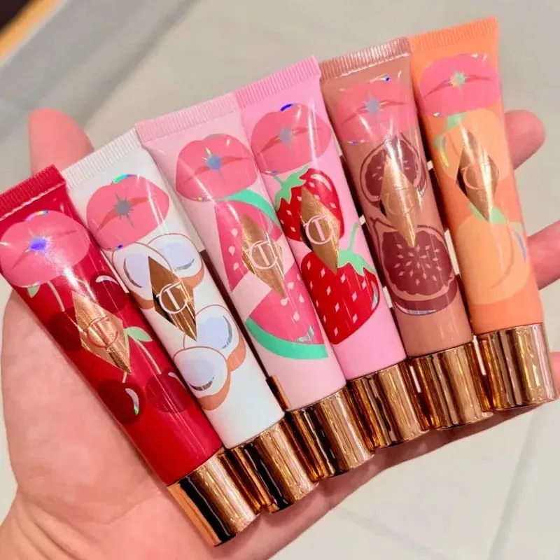 CT Makeup Sets Highlighters Lip Blam 4 Color Eyeshadow Palette Lip Gloss Lip Blam Set Pillow Talk Long Lasting Natural Cosmetics — image 6