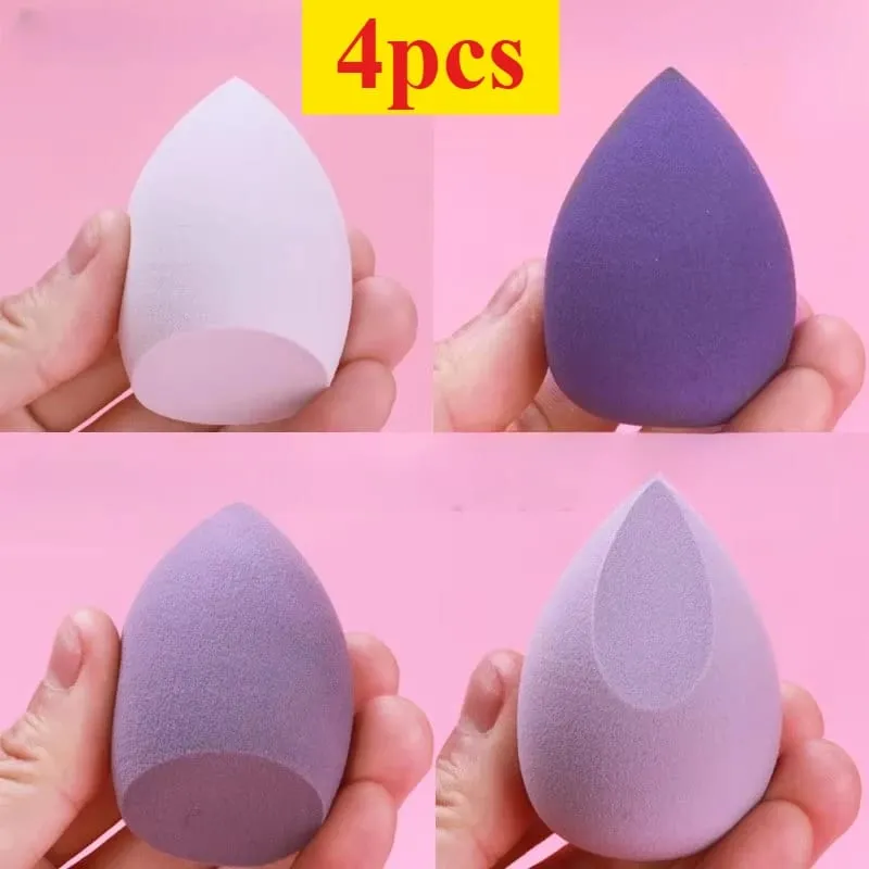 4/7/18 Piece Makeup Sponge Set Suitable for Liquid BB Cream Powder Application Makeup Egg Dry Wet Dual-Use Powder Puff Girl — image 12