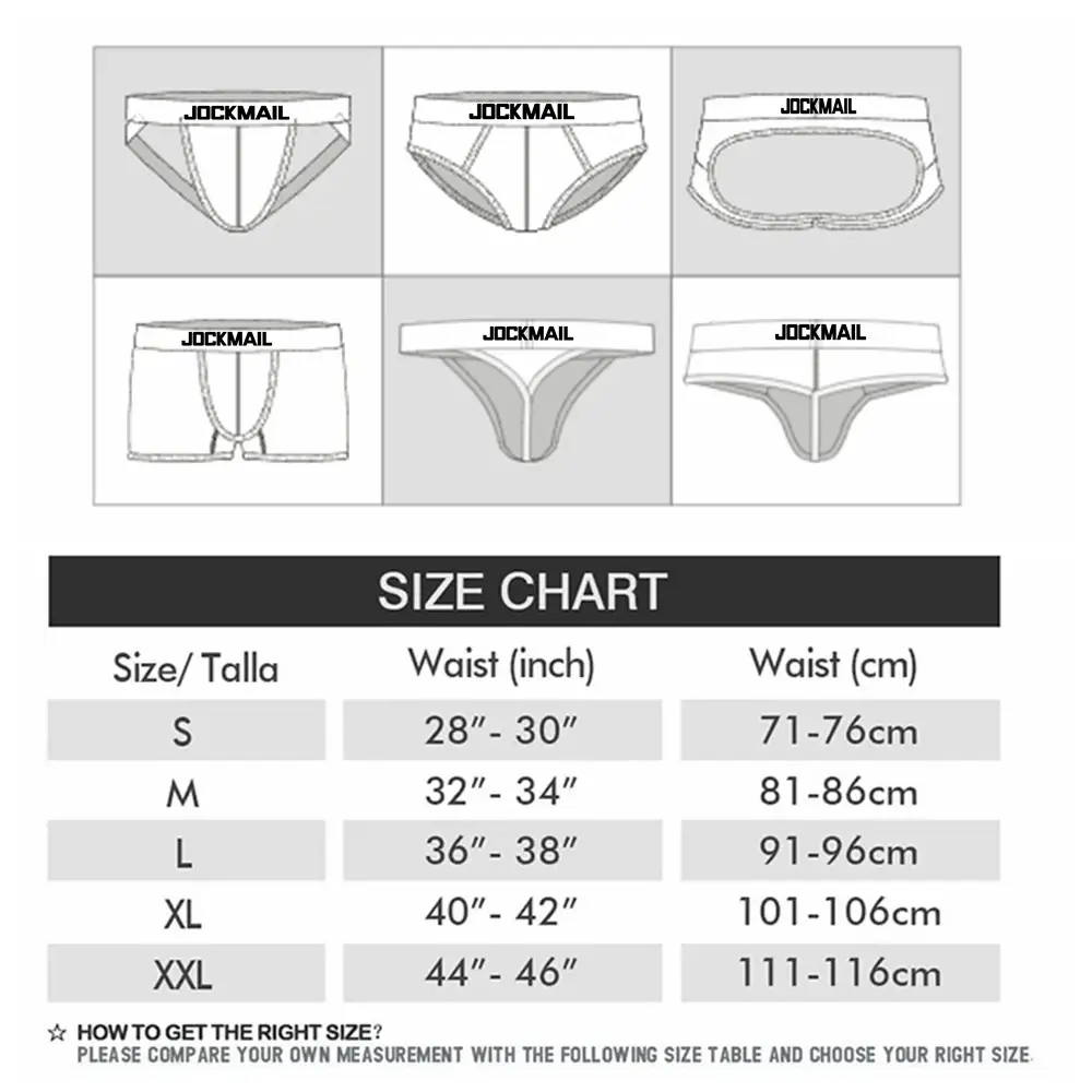 Jockmail 남자 복서 메쉬 속옷 통기성 편안한 부드럽고 편안한 스포츠 반바지 성인 남자 팬티 의류 란제리 — image 23