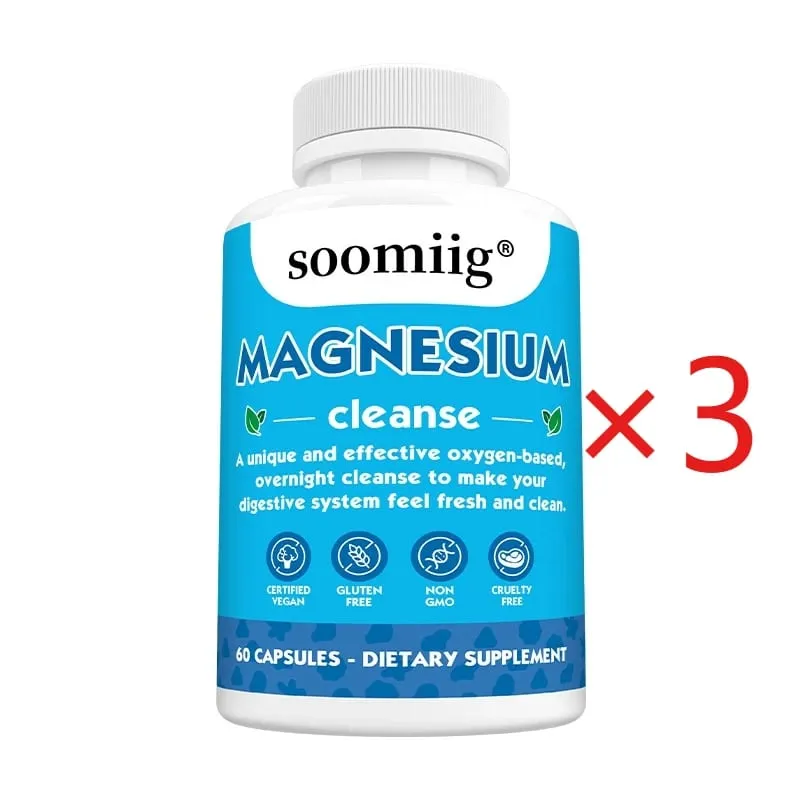 Magnesium Colon Cleanse Detox Occasional Constipation Relief Natural Ingredients Beneficial for Digestion and Gut Health — image 10