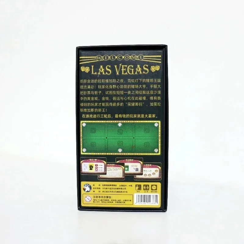 Las Vegas Royale Strategy Board Game Portable Version - a Brilliant Choice for Family Game Night