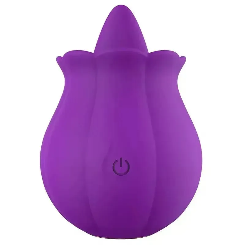 Kraftfull tungslickande vibrator för kvinnor G Spot Clitoris Bröstvårtstimulator Massager Masturbator Sexleksaker för vuxna för par 18+ — image 6