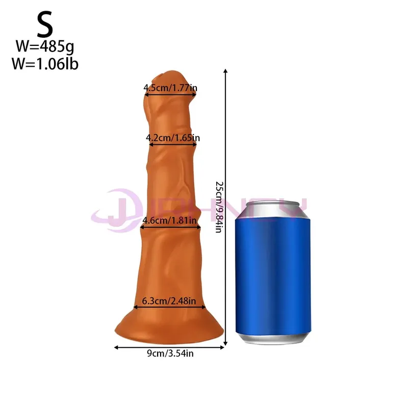 Enorma långa anala dildos Sexleksak 18+ Kvinnor Silikon Analplugg Häststil Penis Stor S-XXL Butt Plug Prostatamassage Analvidgning — image 14
