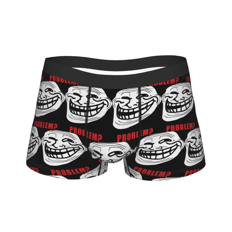 Rage Comic Trollfac Trunk Funny Anime Pouch Underwear Hot Sale Pattern Boxer Brief Kumportableng Panlalaking Panloob Plus Size — image 17