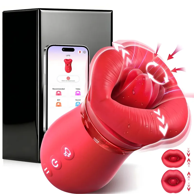 Kontrol ng APP Pagsipsip Vibrator Dila Pagdila Sucker Babae Oral Clitoris Nipple Stimulator Vibrating Vacuum Sex Toys para sa Mag-asawa — image 9