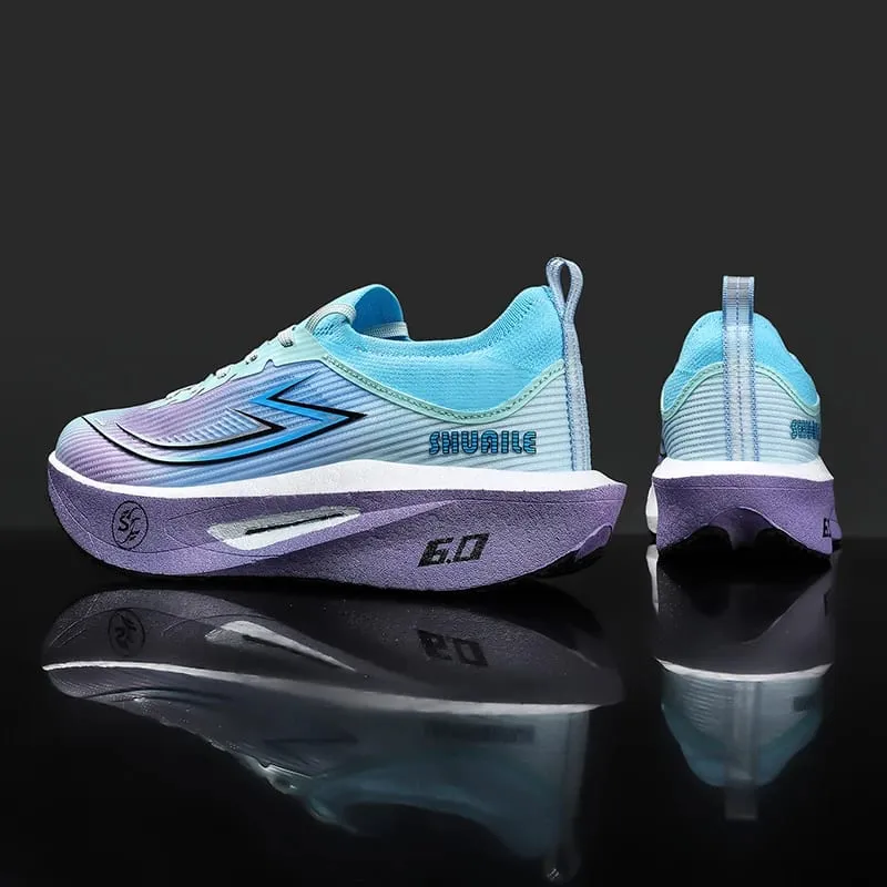 Marathon Men Running Shoes Carbon Board Speciality Sports Breathable Lightweight Women's Comfortable Athletic Chunta Sneakers — image 3