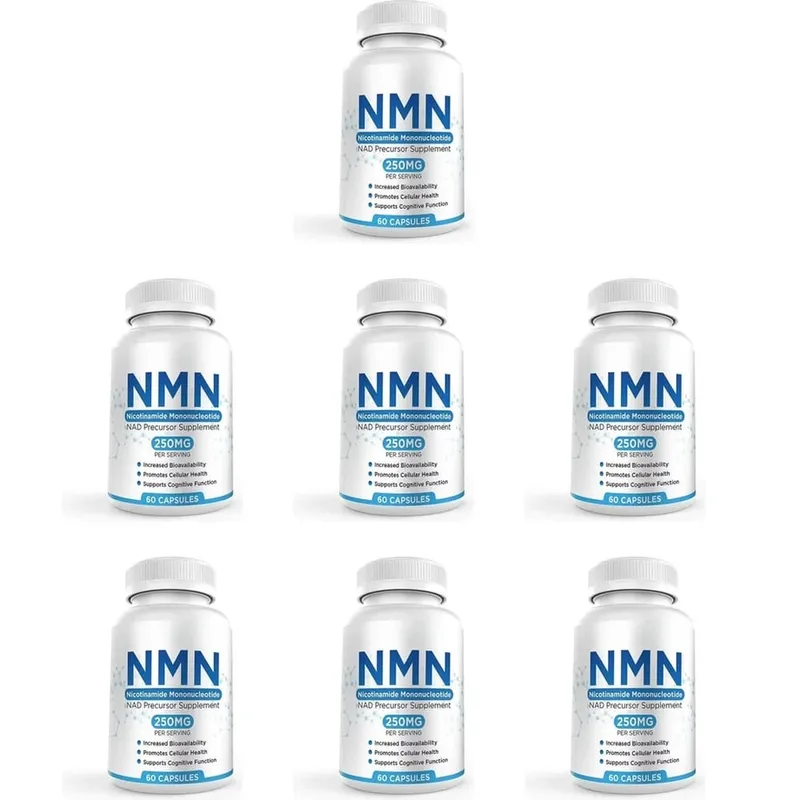 NMN Nicotinamide Mononucleotide Capsules 250 Mg Per Serving Increased Bioavailability Promotes Cellular Health 60 Capsules — image 13