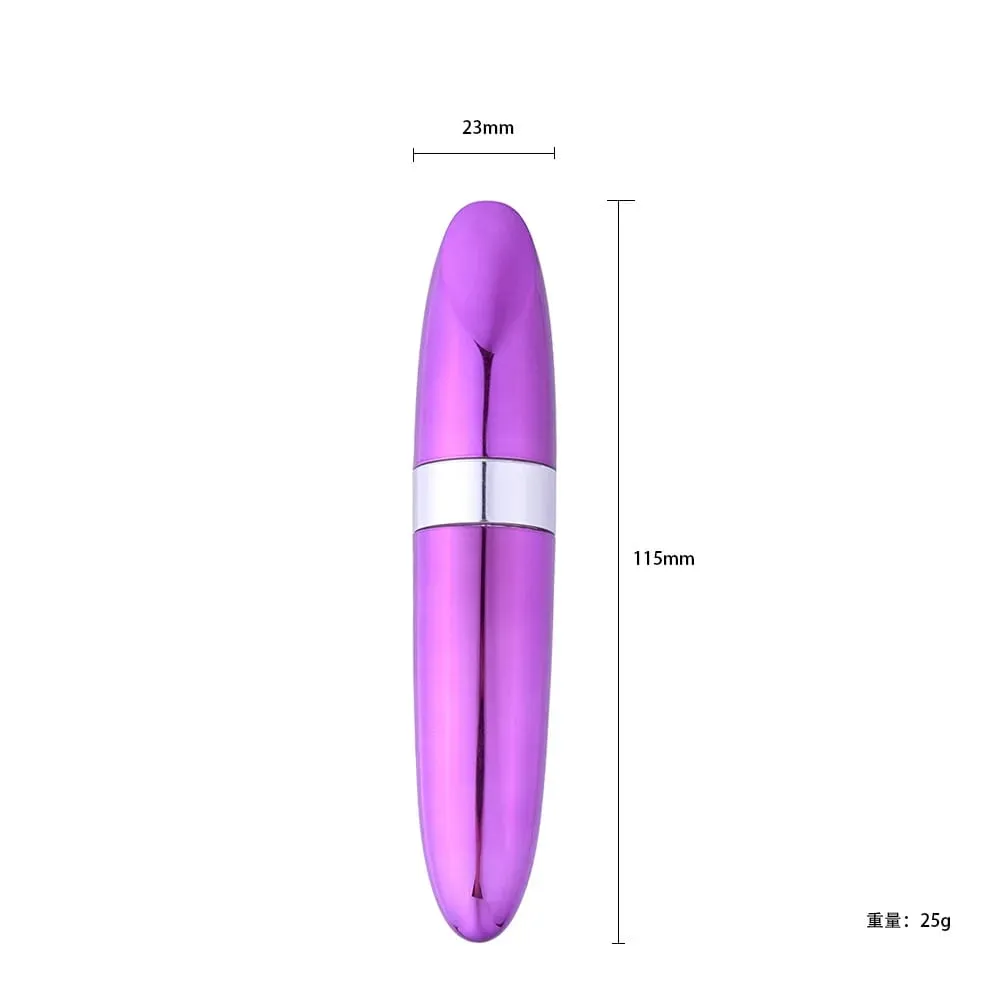 Mini batom vibrador poderoso ponto g estimulação do clitóris discreto vibrar brinquedo sexual bala masturbação adulto — image 3