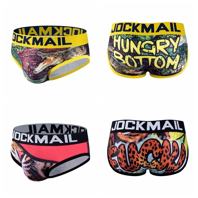Diversão divertida sexy roupa interior masculina impressão cuecas de seda gelo cueca gay masculino calcinha deslizamento 21 padrão design shorts — image 2