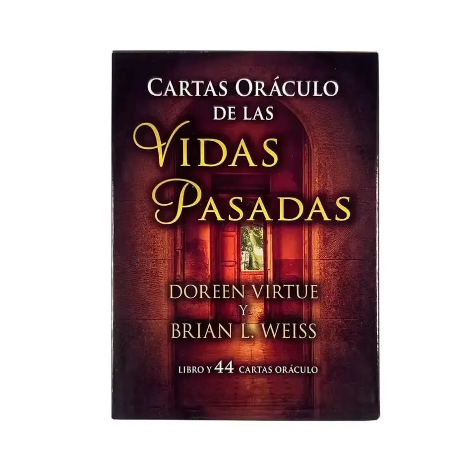 Spanish Past Of Life Oracle Cards 44pcs Edition Board Games Tarot Deck Playing Cards — image 2