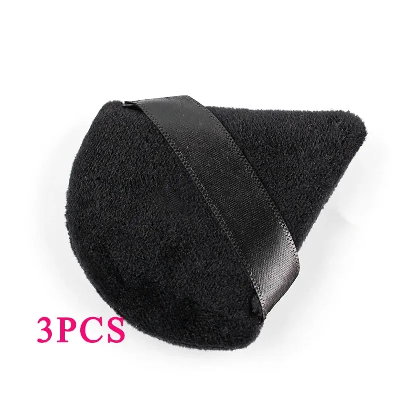 1/2/3/6 PCS Triangle Powder Puff For Loose Powder Cosmetic Foundation Puff Makeup Tool Reusable Sponge Washable Soft Powder Puff — image 17