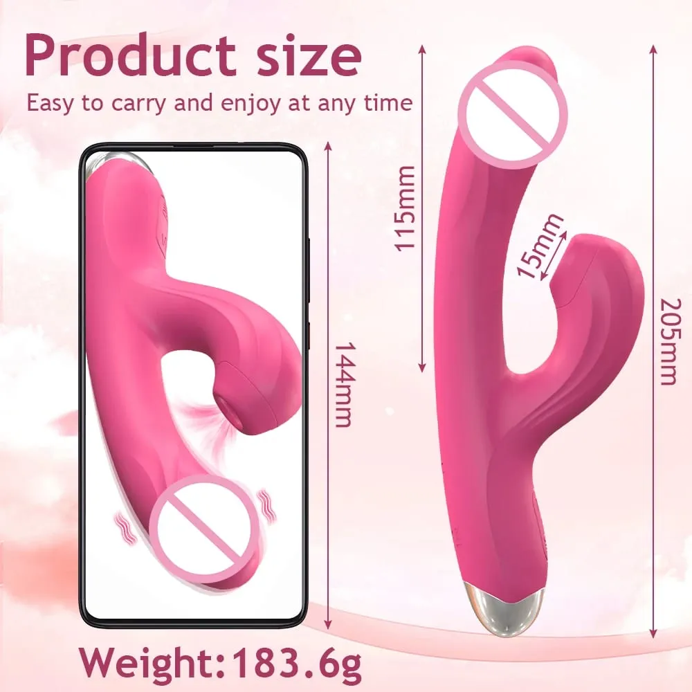 Simulation Dildo Clitoral Sucking G-spot Stimulation Massage 10 Frequency AV Vibrator for Female Masturbation Adult Sex Toys — image 4