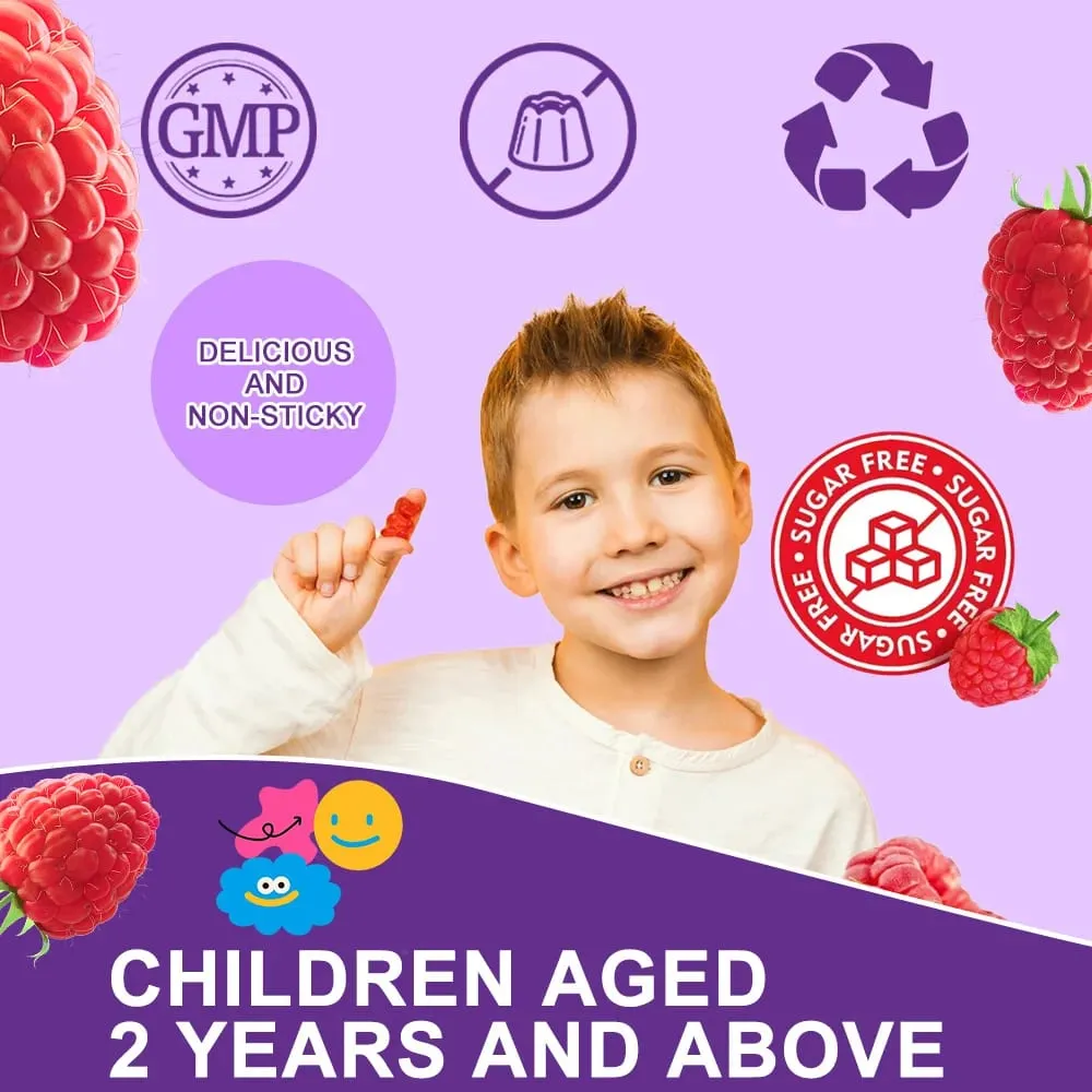 Magnesium Gummies for Children and Adults - Magnesium Citrate Supplement Muscle Support and Calcium Absorption — image 5