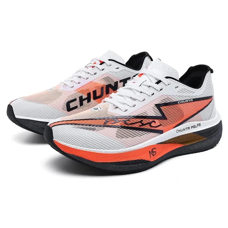 Men's and Women's Running Shoes Anti Slip and Shock-Absorbing Carbon Fiber Board Professional Marathon Chunta Sports Shoes — image 11