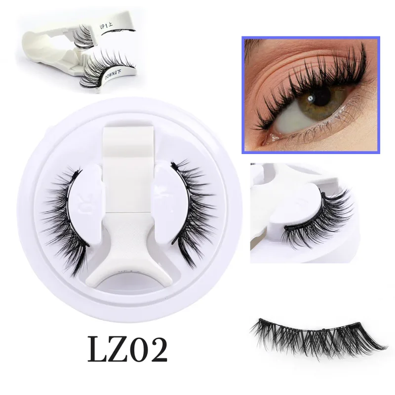 1 Set Magnetic Eyelashes Reusable Cat Eye Magnetic Lash Cosplay Sensitive Eye Friendly Natural Curler False Lashes Make Up Tool