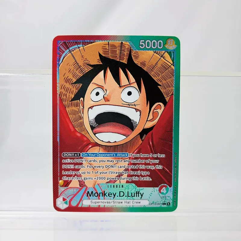 Anime One Piece OPCG Cards English Version CHARACTER/LEADER/EVENT Luffy Shanks Bonney Ace Sabo Collectine Proxy Cards — image 12