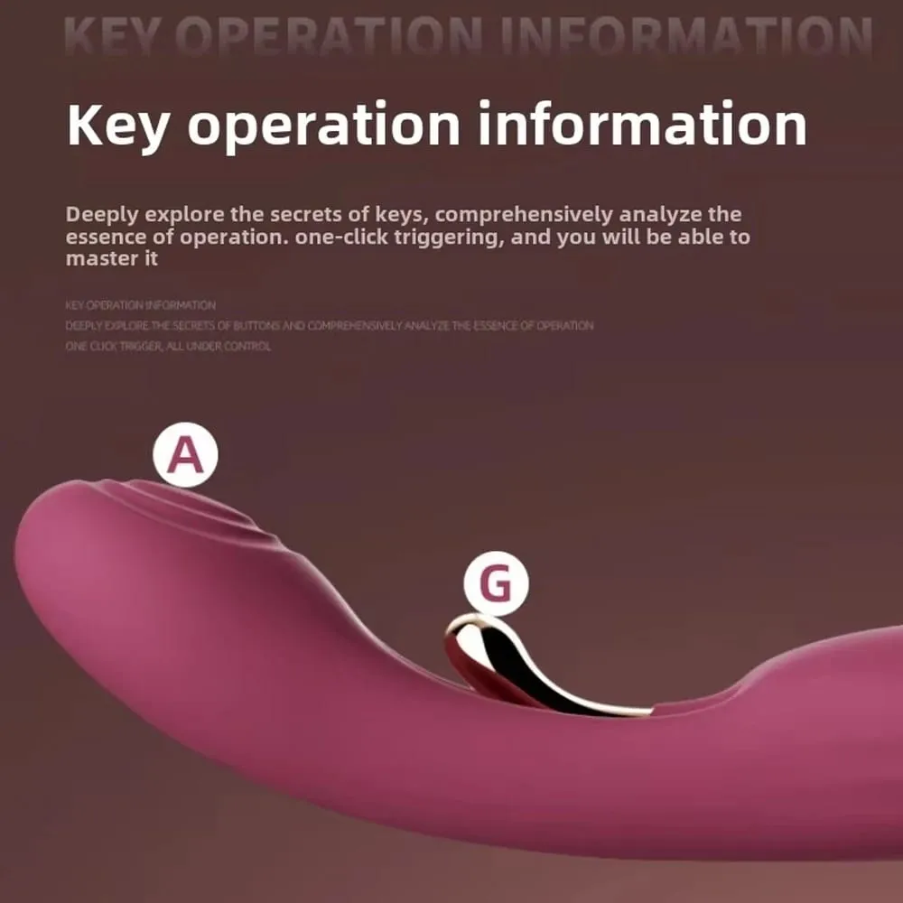 3in1 Thrusting Dild Vibrator for Women G-spot Stimulator Masturbator Clitoris Stimulator Sex Toys Female Goods for Adults — image 3