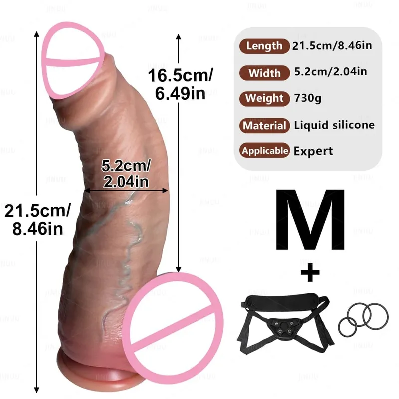 Realista 3 tamanhos fimose vibrador pênis realista silicone macio genitais masculinos masturbação vaginal ventosa pau mulher sexo anal — image 11