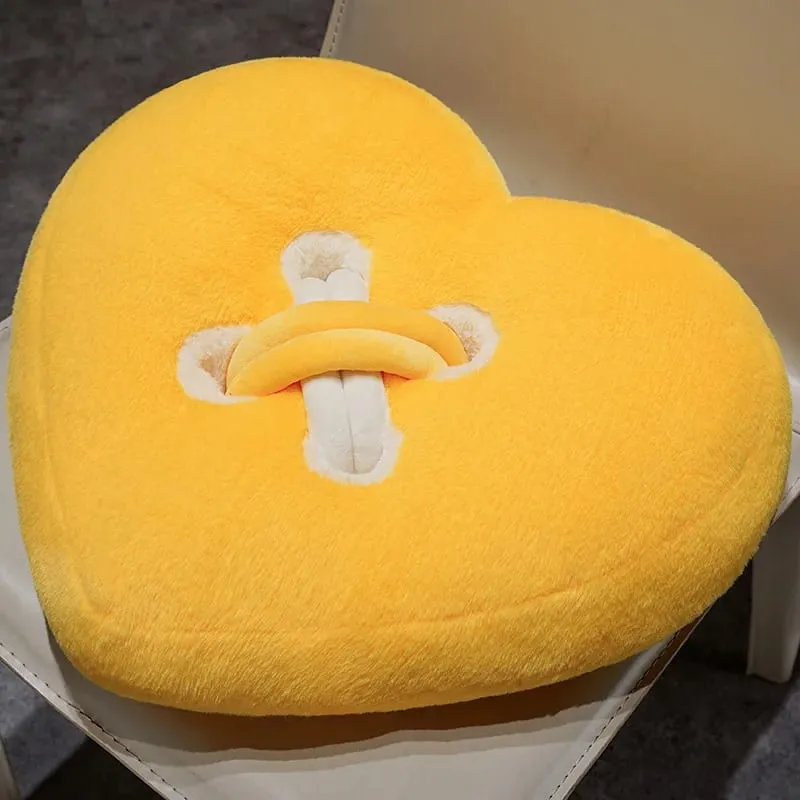 Button Plush Toys Flower Heart-shaped Stuffed Pillow Home Decor 40/45cm Soft Sofa Cushion Throw Pillow Birthday Surprise Gifts — image 16